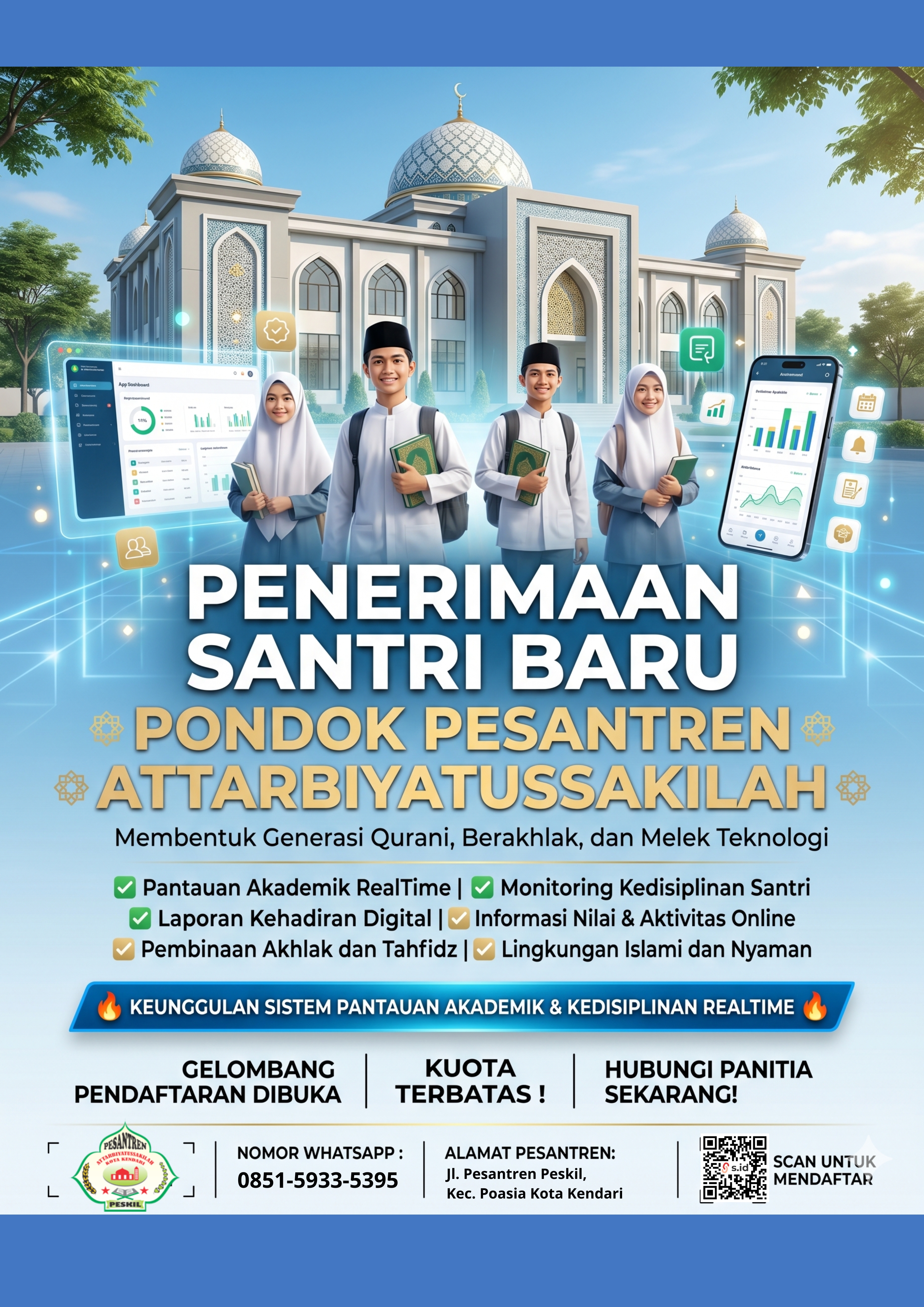 Penerimaan Santri Baru Tahun Pelajaran 2026/2027